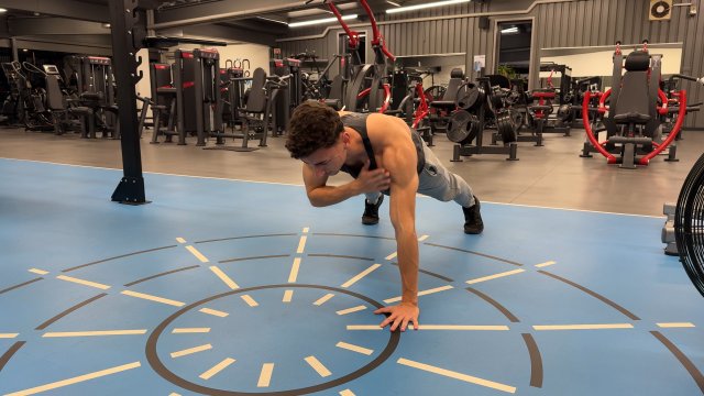 Planche avec tape épaule