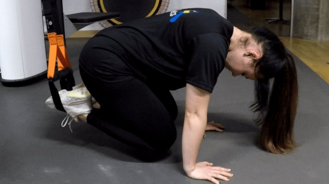 Crunch abdominal TRX