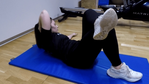 Image Crunch abdominal latéral