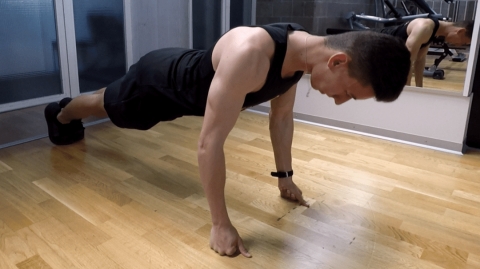 Image Pompes sur les poings