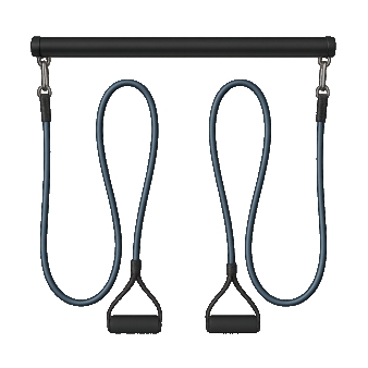 Barre avec bandes élastiques